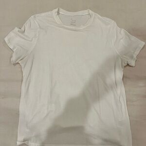 a new day White Short Sleeve Tee